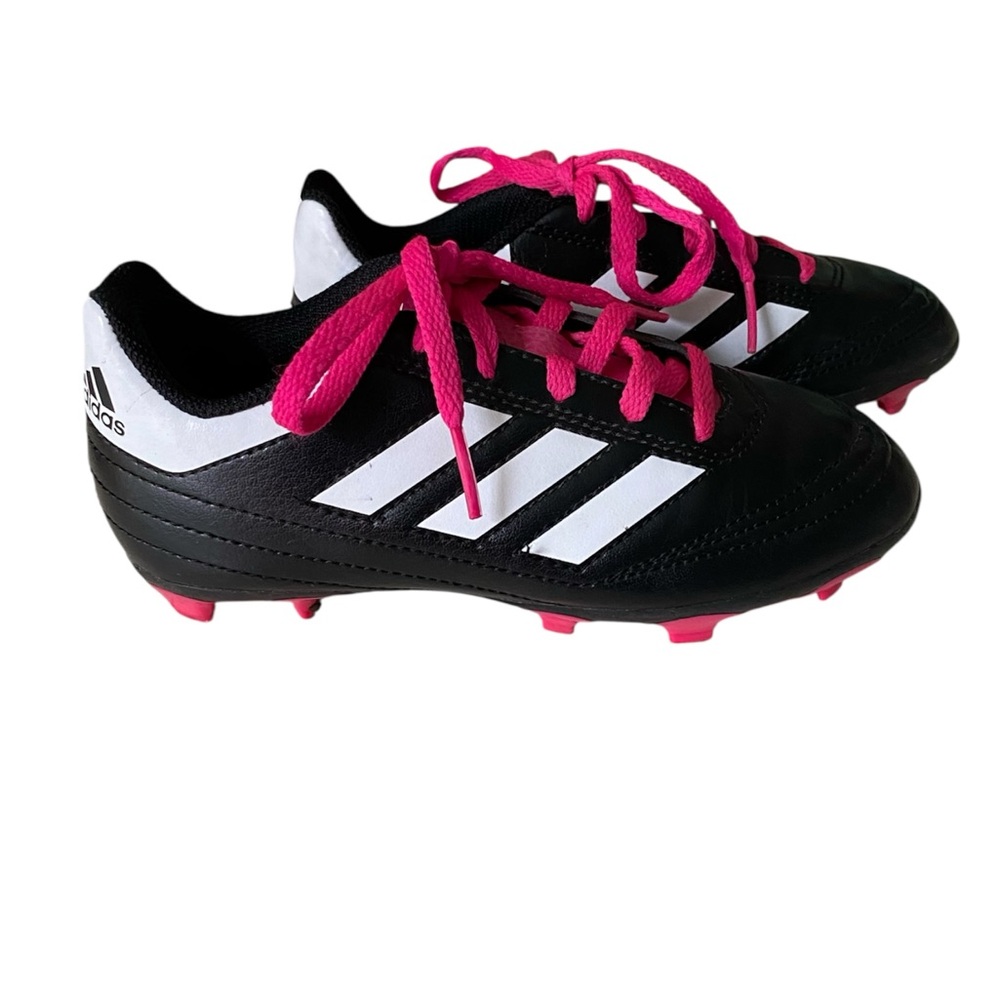 Girl’s Adidas Black and Pink Soccer Cleats